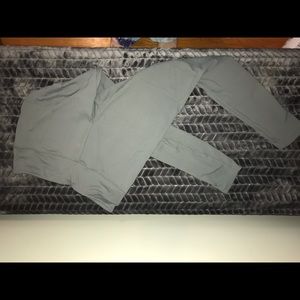 Olive green leggings